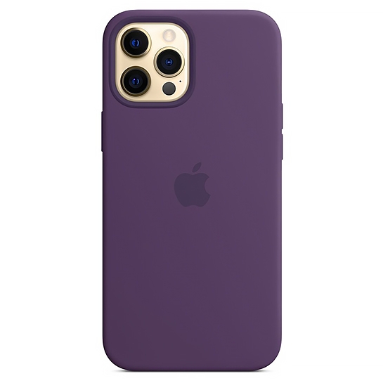 Чехол Apple Silicone Case with MagSafe for iPhone 12 Pro Max Amethyst - цена, характеристики, отзывы, рассрочка, фото 1
