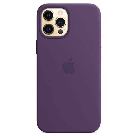 Чохол Apple Silicone Case with MagSafe for iPhone 12 Pro Max Amethyst
