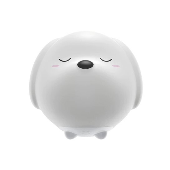 Лампа Baseus Cute Series Doggie Silicone Night light White - ціна, характеристики, відгуки, розстрочка, фото 1
