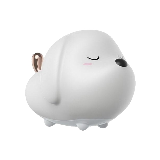 Лампа Baseus Cute Series Doggie Silicone Night light White - цена, характеристики, отзывы, рассрочка, фото 2
