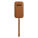 Чохол Apple Leather Sleeve with MagSafe for iPhone 12 Pro Saddle Brown