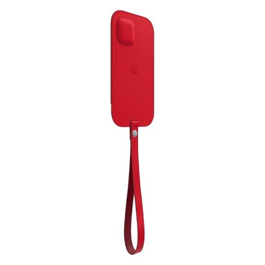 Чохол Apple Leather Sleeve with MagSafe for iPhone 12 Pro (PRODUCT)RED - ціна, характеристики, відгуки, розстрочка, фото 2