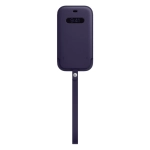 Чехол Apple Leather Sleeve with MagSafe for iPhone 12 Pro Deep Violet