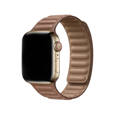 Ремінець Apple Leather Link for Apple Watch 38mm/40mm Saddle Brown - M/L - цена, характеристики, отзывы, рассрочка, фото 1