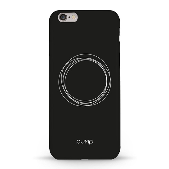 Чохол Pump Silicone Minimalistic Case for iPhone 6/6S Circles on Dark # - ціна, характеристики, відгуки, розстрочка, фото 1