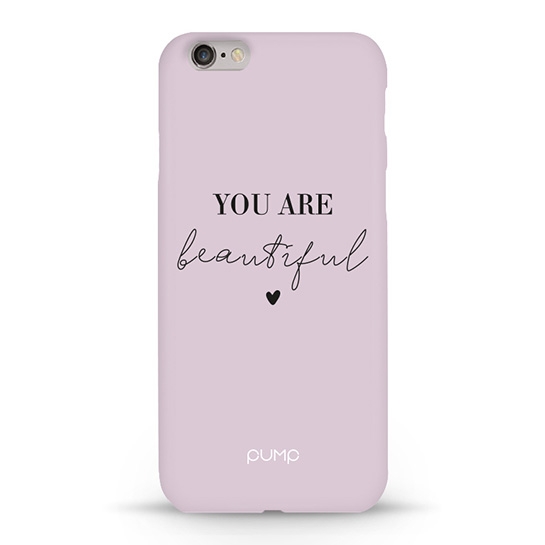 Чехол Pump Silicone Minimalistic Case for iPhone 6/6S You Are Beautifull # - цена, характеристики, отзывы, рассрочка, фото 1