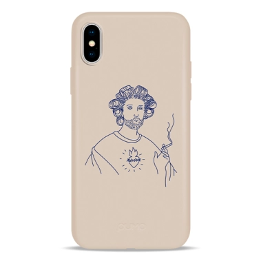 Чехол Pump Silicone Minimalistic Case for iPhone X/XS Hipster Smoke # - цена, характеристики, отзывы, рассрочка, фото 1