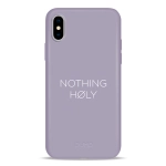 Чехол Pump Silicone Minimalistic Case for iPhone X/XS Nothing Holy #