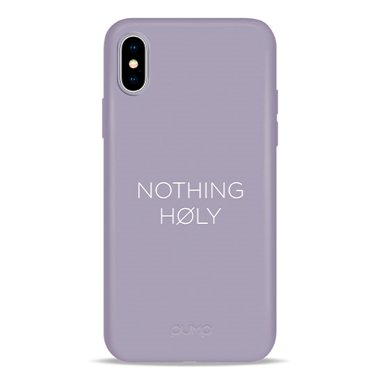 Чехол Pump Silicone Minimalistic Case for iPhone X/XS Nothing Holy #