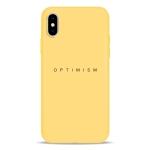 Чохол Pump Silicone Minimalistic Case for iPhone X/XS Optimism #