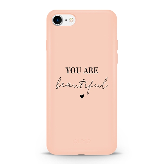 Чехол Pump Silicone Minimalistic Case for iPhone SE2/8/7 You Are Beautifull # - цена, характеристики, отзывы, рассрочка, фото 1