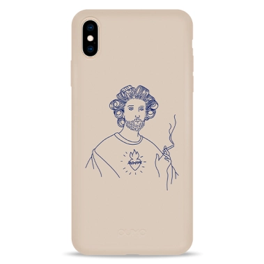 Чохол Pump Silicone Minimalistic Case for iPhone XS Max Hipster Smoke # - цена, характеристики, отзывы, рассрочка, фото 1