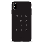 Чехол Pump Silicone Minimalistic Case for iPhone XS Max Minimalistic #