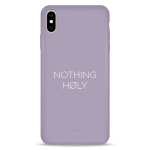 Чохол Pump Silicone Minimalistic Case for iPhone XS Max Nothing Holy #