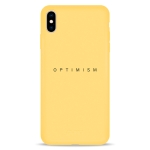 Чехол Pump Silicone Minimalistic Case for iPhone XS Max Optimism #