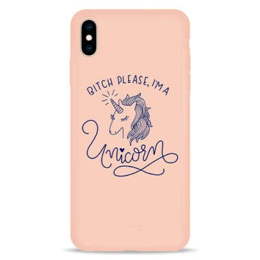 Чохол Pump Silicone Minimalistic Case for iPhone XS Max Unicorn Girl # - цена, характеристики, отзывы, рассрочка, фото 1