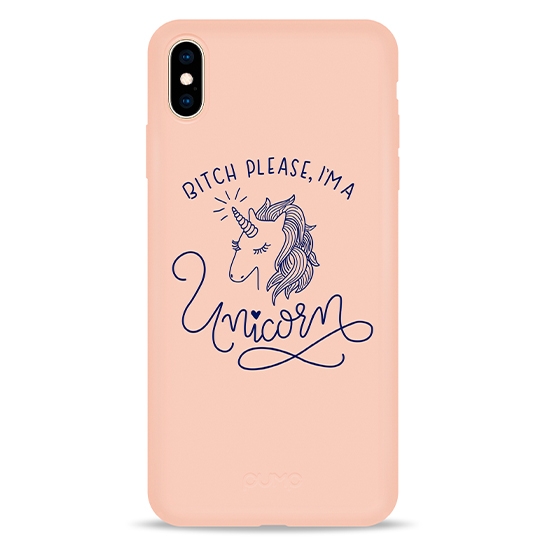 Чохол Pump Silicone Minimalistic Case for iPhone XS Max Unicorn Girl # - ціна, характеристики, відгуки, розстрочка, фото 1