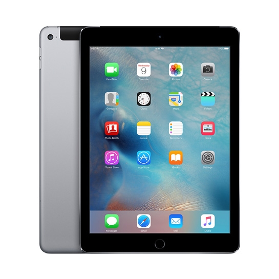 Планшет Apple iPad Air 2 64Gb Wi-Fi + 4G Space Gray - ціна, характеристики, відгуки, розстрочка, фото 1