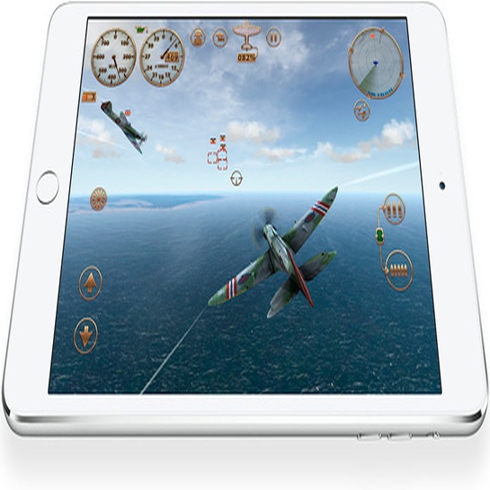 Планшет Apple iPad mini 3 Retina 128Gb Wi-Fi + 4G Silver - ціна, характеристики, відгуки, розстрочка, фото 4
