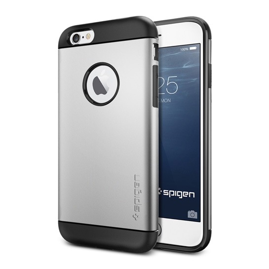 Чехол SGP Case Slim Armor Series Satin Silver for iPhone 6 * - цена, характеристики, отзывы, рассрочка, фото 1