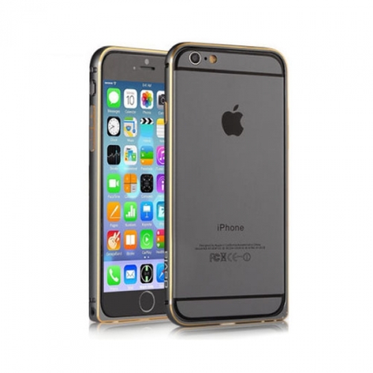 Чехол Devia Buckle Curve Bumper for iPhone 6/6S Gun Black * - цена, характеристики, отзывы, рассрочка, фото 1