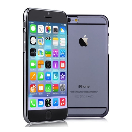 Чохол Devia Glimmer Plastic Case for iPhone 6/6S Gun Black * - ціна, характеристики, відгуки, розстрочка, фото 1