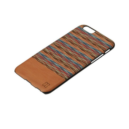Чехол Mannwood Case Wood Browny Check/Black for iPhone 6/6S * - цена, характеристики, отзывы, рассрочка, фото 3