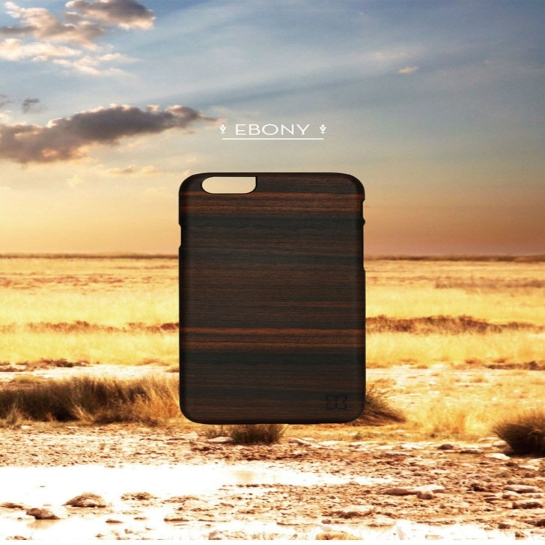 Чохол Mannwood Case Wood Ebony/Black for iPhone 6/6S - ціна, характеристики, відгуки, розстрочка, фото 2