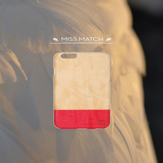 Чохол Mannwood Case Wood Miss Match/White for iPhone 6/6S * - ціна, характеристики, відгуки, розстрочка, фото 2