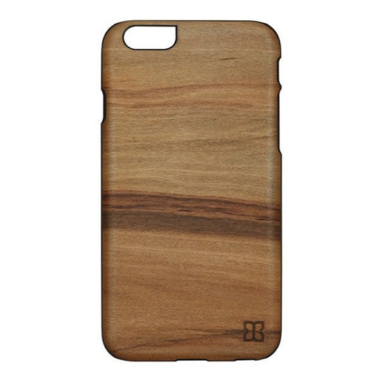 Чехол Mannwood Case Wood Cappucino/Black for iPhone 6/6S - цена, характеристики, отзывы, рассрочка, фото 1