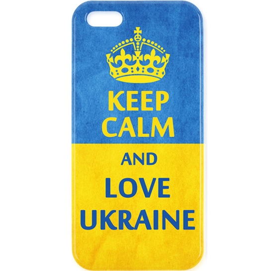 Чохол Swipe Case for iPhone 6 Plus Ukrainian Series "Keep Calm" Black * - ціна, характеристики, відгуки, розстрочка, фото 1