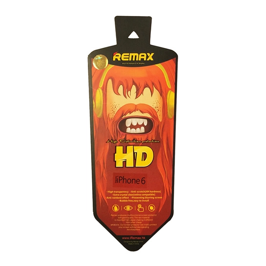 Плівка Remax for iPhone 6/6S Front Clear*