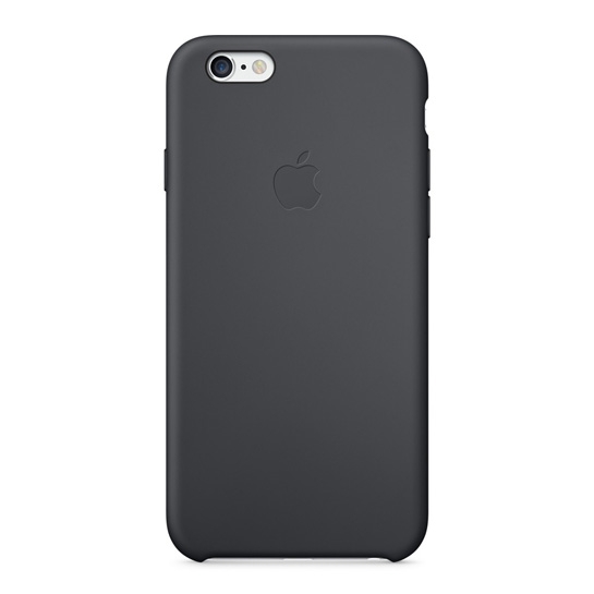 Чехол Apple Silicone Case for iPhone 6 Black - цена, характеристики, отзывы, рассрочка, фото 1
