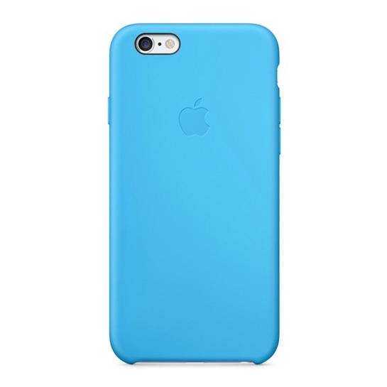 Чехол Apple Silicone Case for iPhone 6 Blue - цена, характеристики, отзывы, рассрочка, фото 1