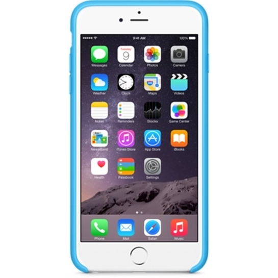 Чохол Apple Silicone Case for iPhone 6 Blue - ціна, характеристики, відгуки, розстрочка, фото 4