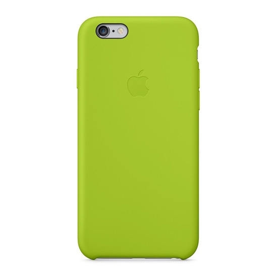 Чехол Apple Silicone Case for iPhone 6 Green - цена, характеристики, отзывы, рассрочка, фото 1