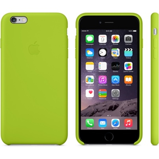 Чохол Apple Silicone Case for iPhone 6 Green - ціна, характеристики, відгуки, розстрочка, фото 3