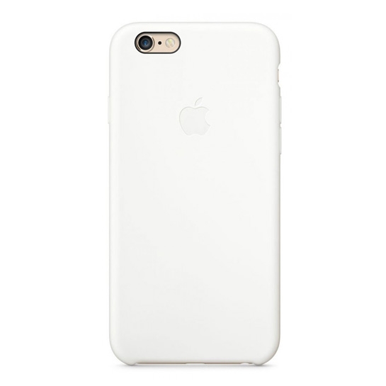 Чохол Apple Silicone Case for iPhone 6/6S White - ціна, характеристики, відгуки, розстрочка, фото 1