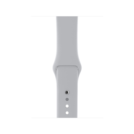 Смарт Годинник Apple Watch Series 3 + LTE 38mm Silver Aluminum Case with Fog Sport Band - ціна, характеристики, відгуки, розстрочка, фото 3