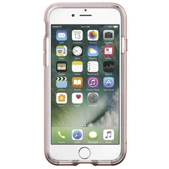 Чехол SGP Case Neo Hybrid Crystal Rose Gold for iPhone 8/7* - цена, характеристики, отзывы, рассрочка, фото 4