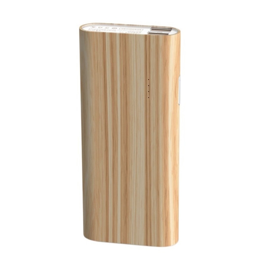Внешний аккумулятор Emie Power Bank Wood 10400mAh Light Brown - цена, характеристики, отзывы, рассрочка, фото 1
