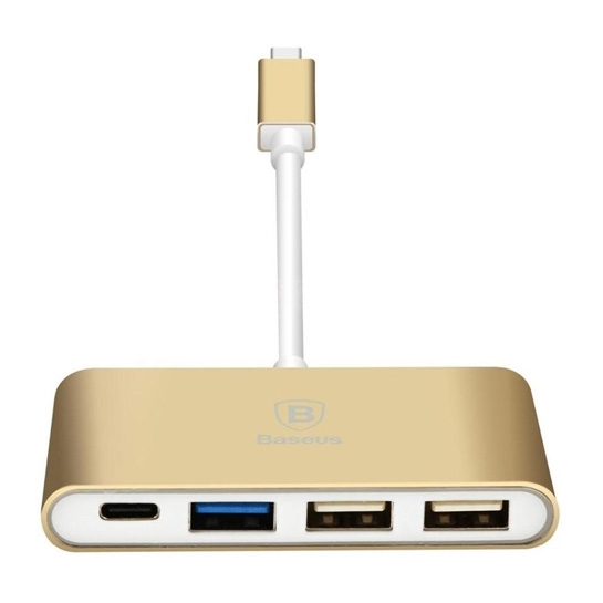 USB-хаб Baseus Type-C to 3-Port USB Hub - цена, характеристики, отзывы, рассрочка, фото 1