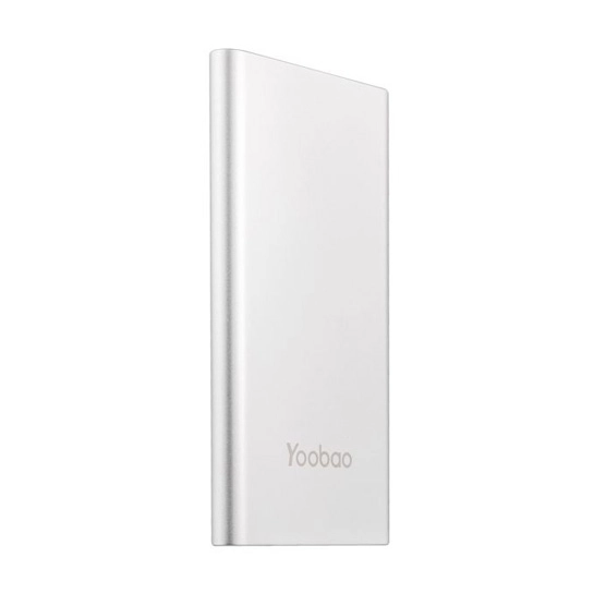 Внешний аккумулятор Yoobao Power Bank 5000 mAh Dual Inputs PL-5 Silver *
