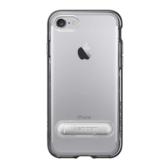 Чохол SGP Case Crystal Hybrid Black for iPhone 8/7* - ціна, характеристики, відгуки, розстрочка, фото 1