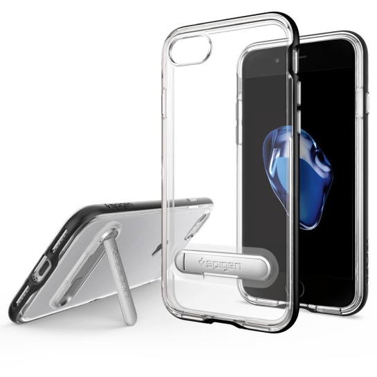 Чохол SGP Case Crystal Hybrid Black for iPhone 8/7* - ціна, характеристики, відгуки, розстрочка, фото 6