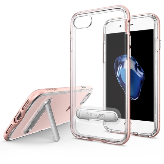 Чохол SGP Case Crystal Hybrid Rose Gold for iPhone 8/7* - ціна, характеристики, відгуки, розстрочка, фото 4
