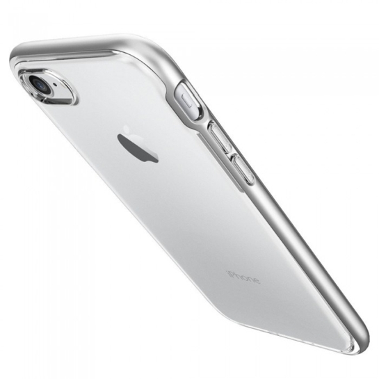 Чехол SGP Case Neo Hybrid Crystal Satin Silver for iPhone 8/7* - цена, характеристики, отзывы, рассрочка, фото 3
