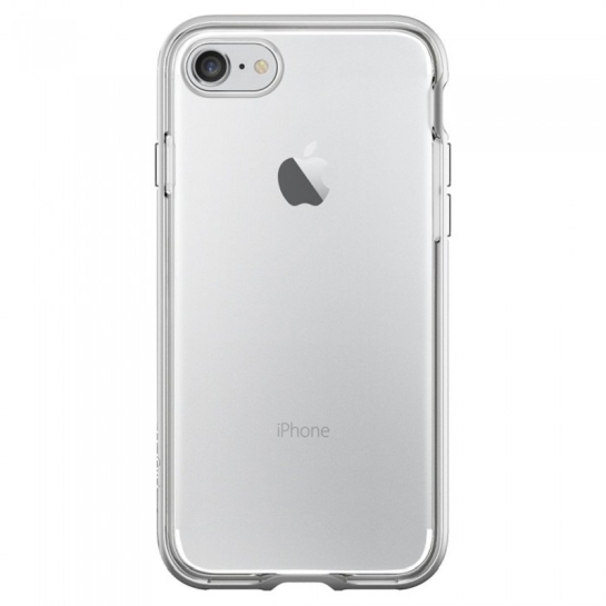 Чохол SGP Case Neo Hybrid Crystal Satin Silver for iPhone 8/7* - ціна, характеристики, відгуки, розстрочка, фото 5