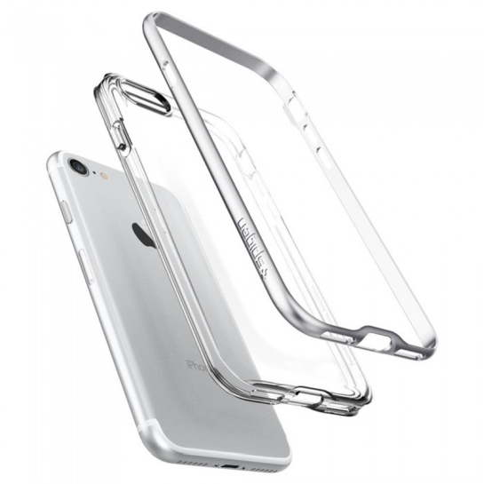 Чохол SGP Case Neo Hybrid Crystal Satin Silver for iPhone 8/7* - ціна, характеристики, відгуки, розстрочка, фото 6