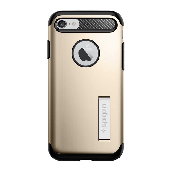 Чехол SGP Case Slim Armor Champagne Gold for iPhone 8/7* - цена, характеристики, отзывы, рассрочка, фото 1